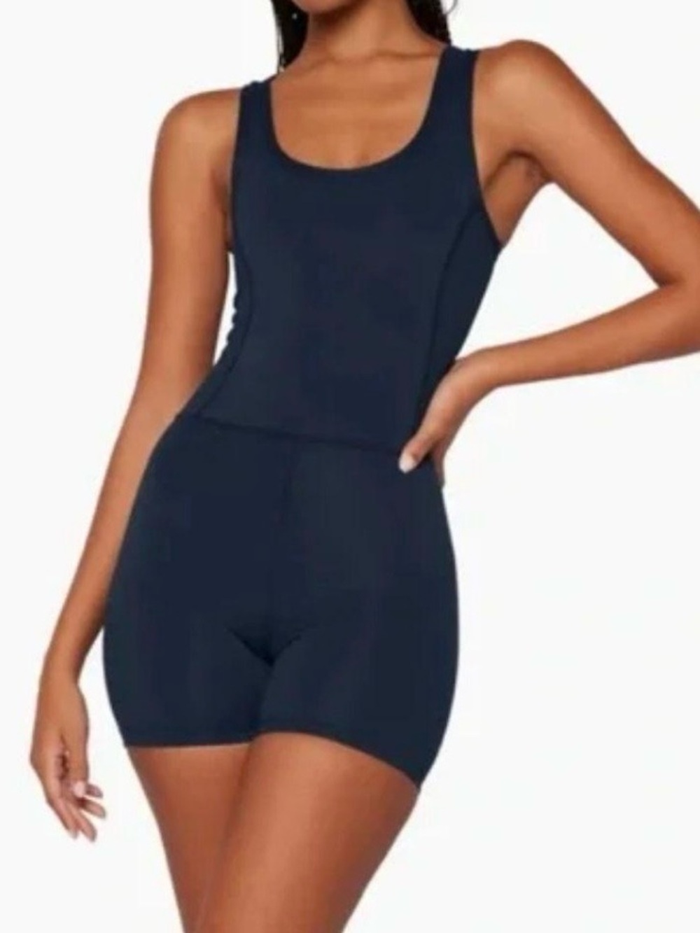 SET Active Sportbody NWOT Romper in Oxford | S/M